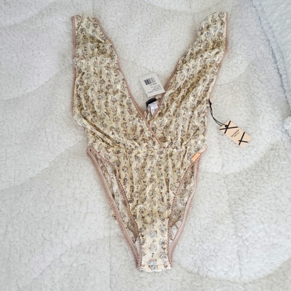 Daydream Nation Strangers Bodysuit Tan